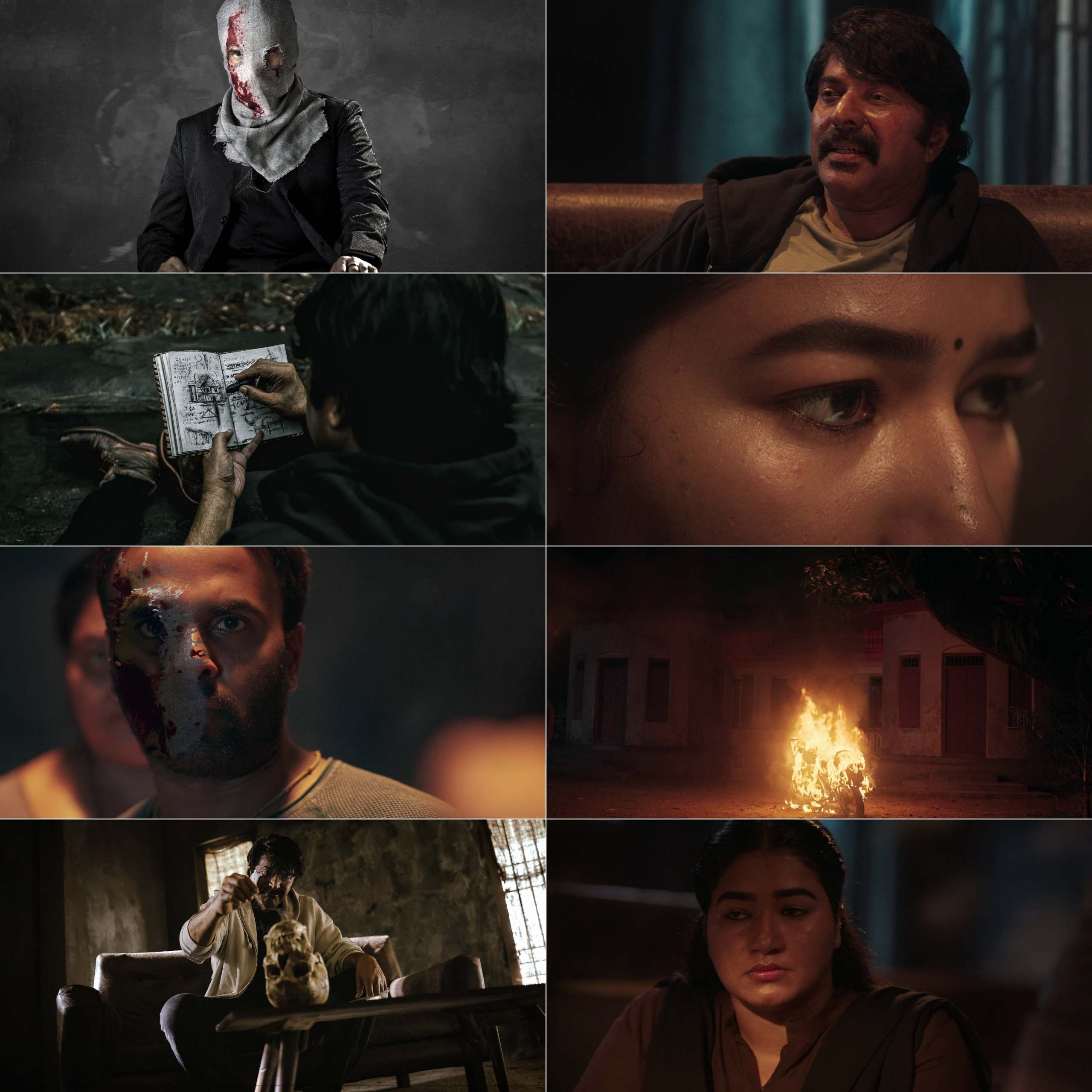 Rorschach (2022) (Hindi + Malayalam) Dual Audio UnCut South Movie HD ESub Screenshot