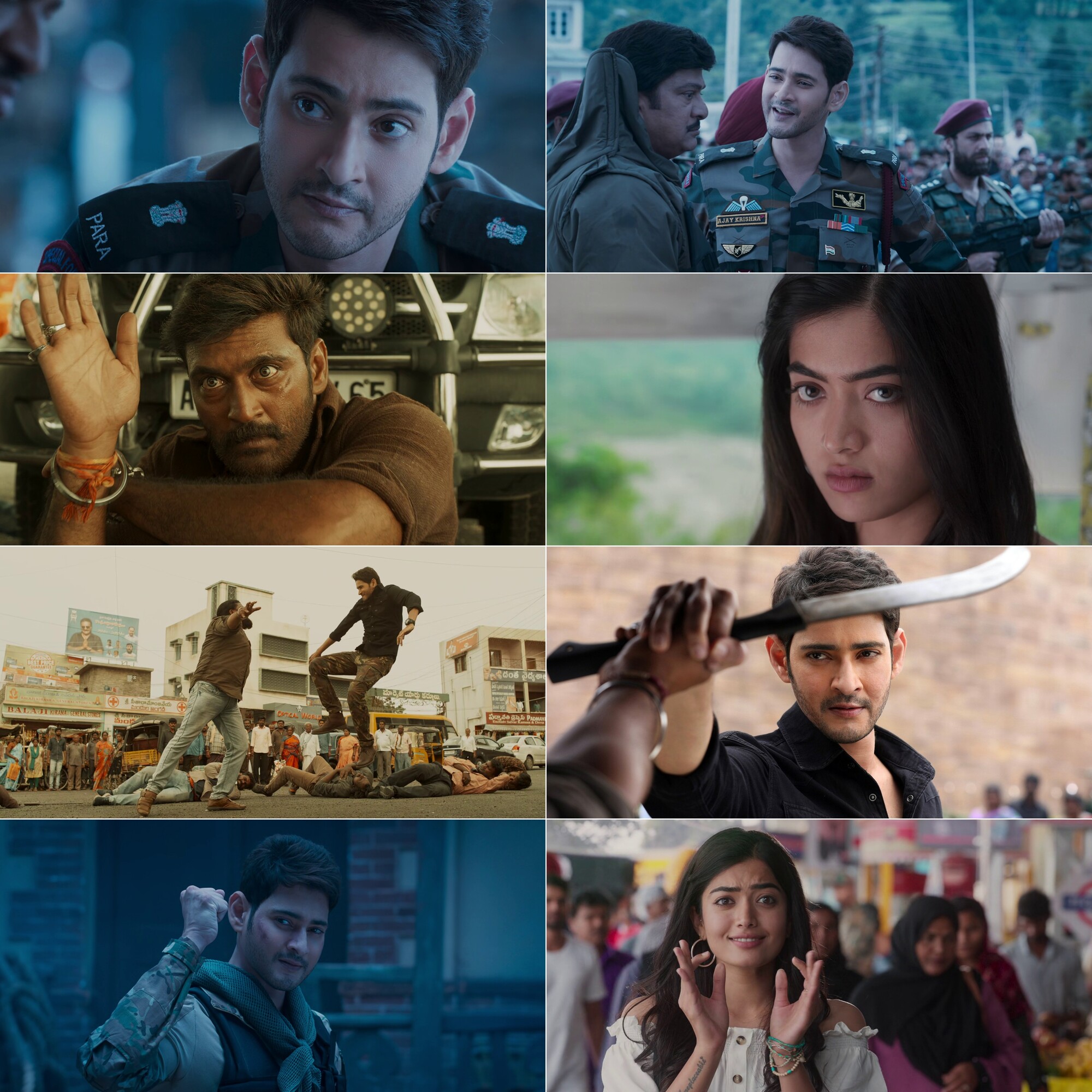 Sarileru Neekevvaru (2020) (Hindi + Telugu) Dual Audio UnCut South Movie HD ESub Screenshot