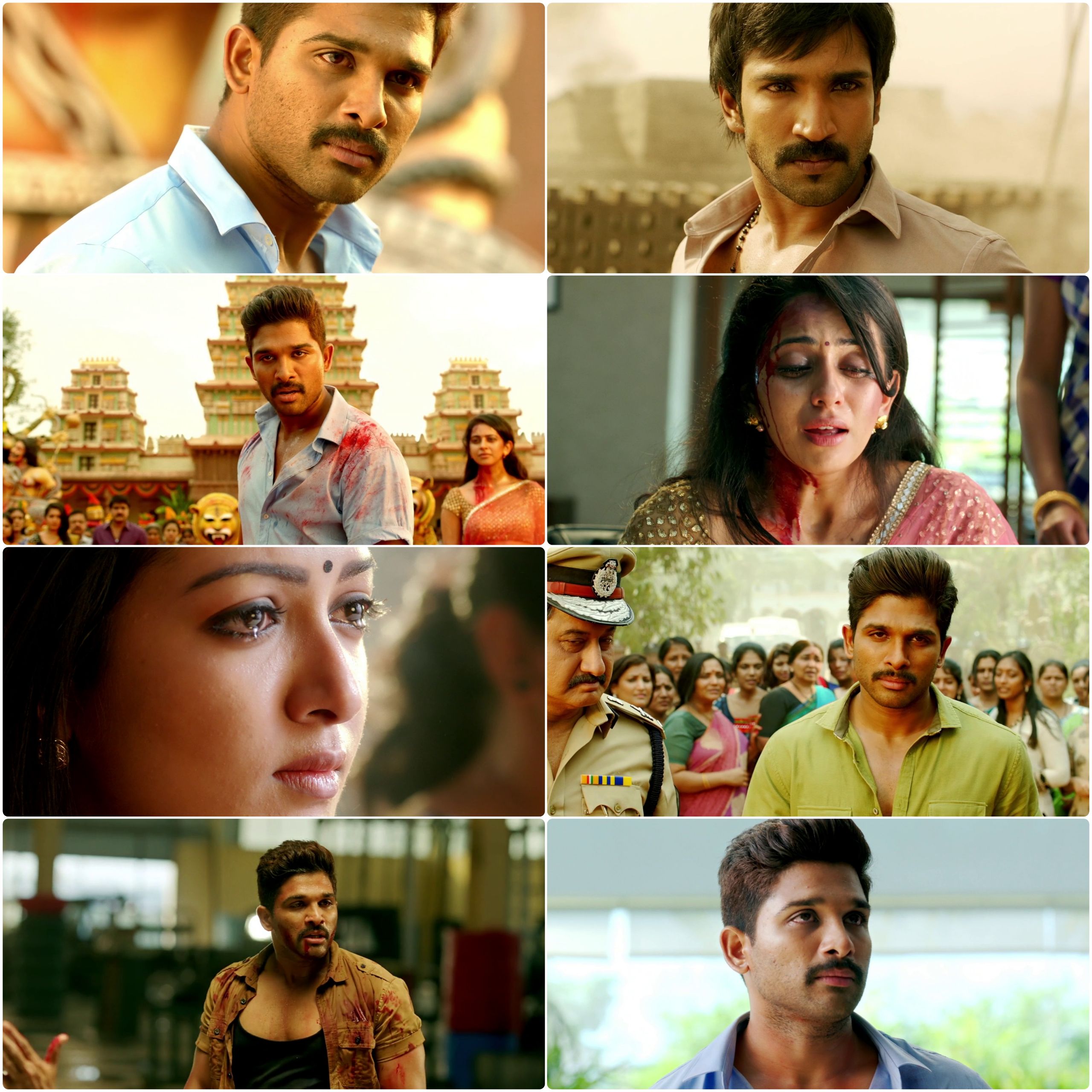 Sarrainodu (2016) (Hindi + Telugu) Dual Audio South UnCut Movie HD ESub Screenshot