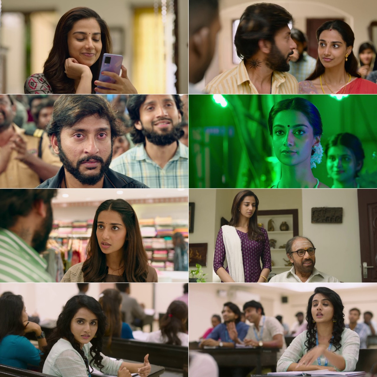 Singapore Saloon (2024) (Hindi + Tamil) Dual Audio UnCut Movie HD ESub Screenshot