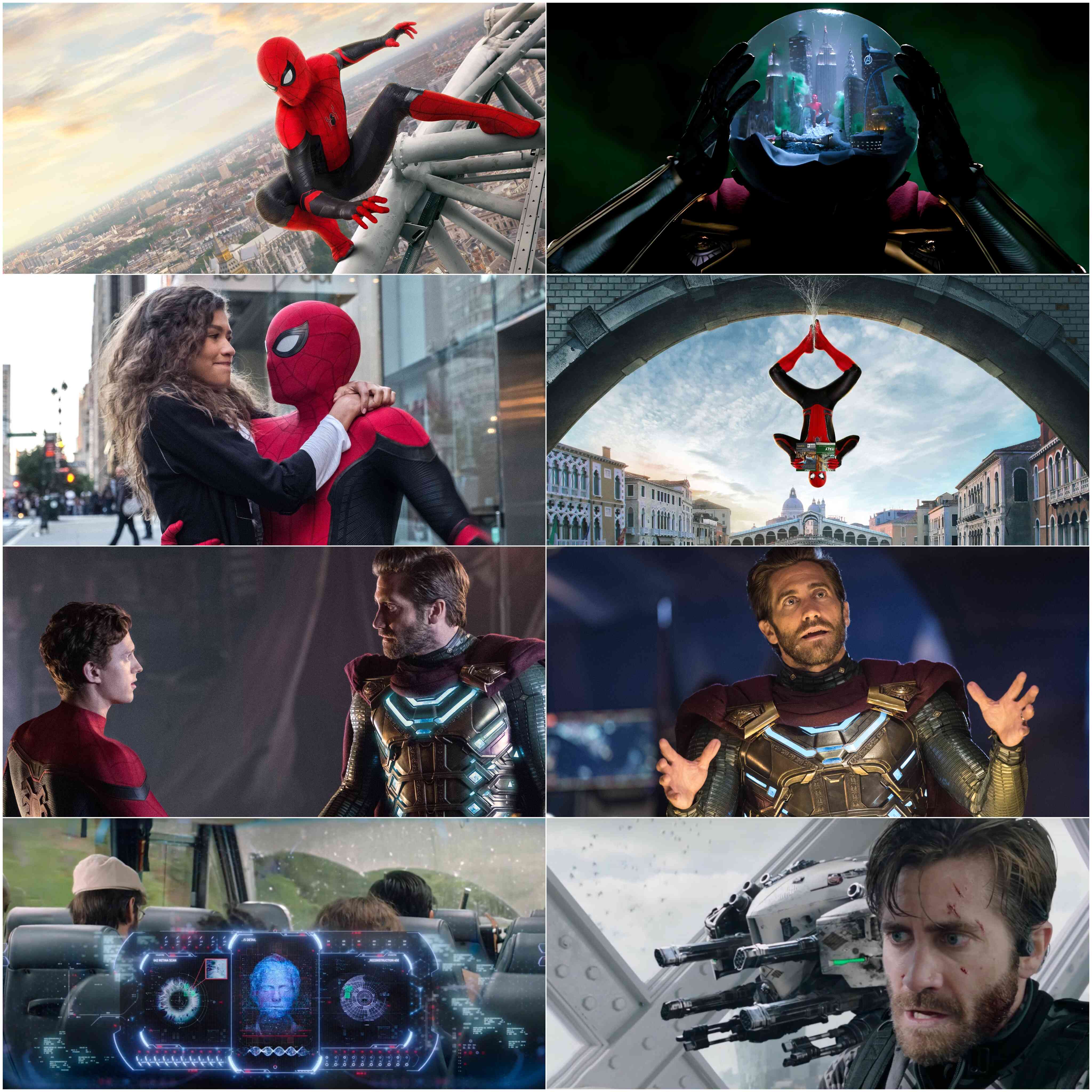 Spider-Man - Far from Home (2019) (Hindi + English) Dual Audio Hollywood Movie BluRay HD ESub Screenshot