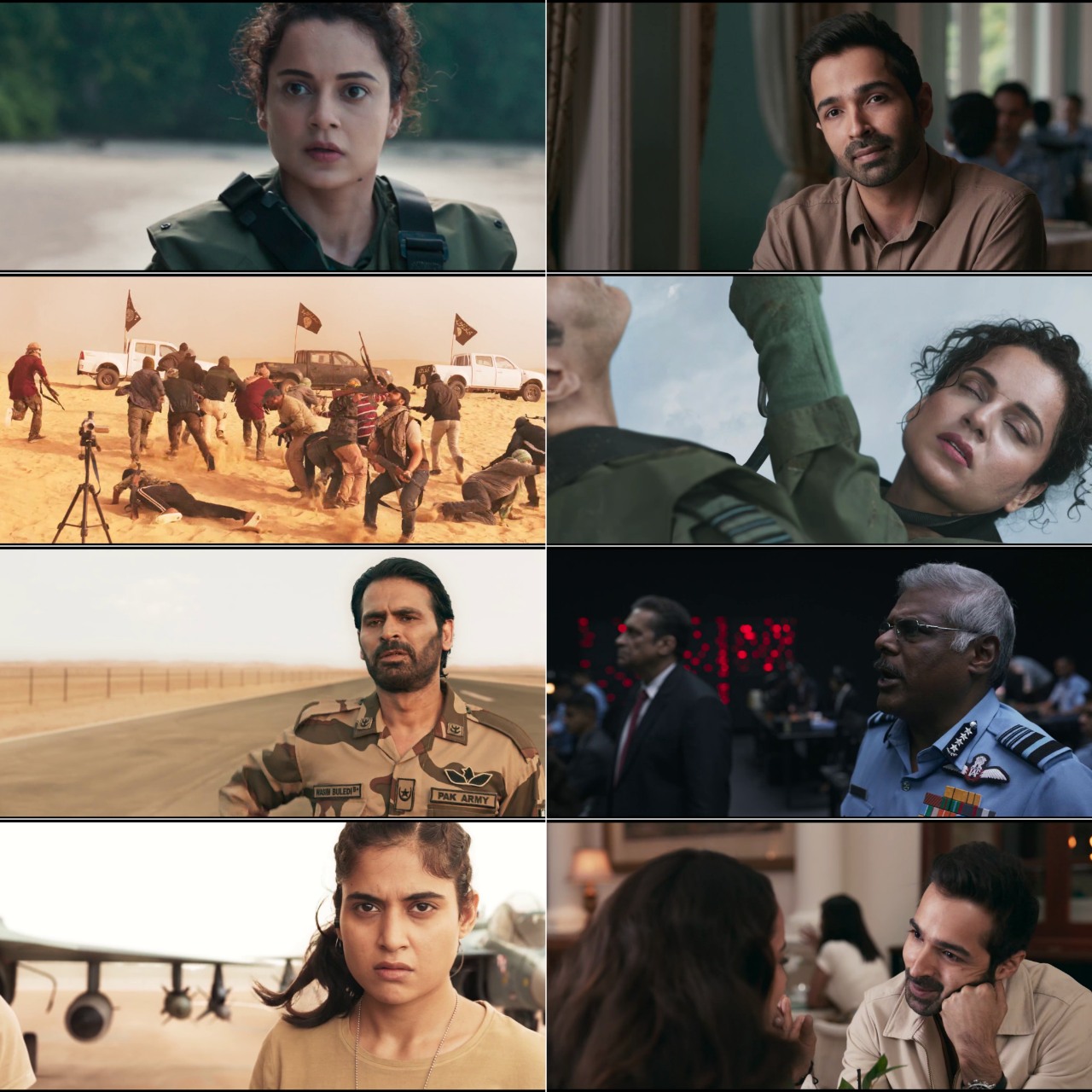 Tejas (2023) Bollywood Hindi Full Movie HD ESub Screenshot
