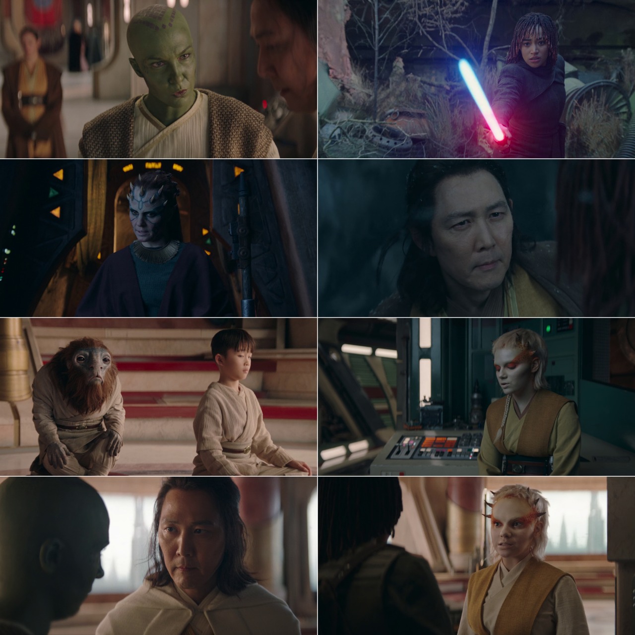 The Acolyte S01 (2024) (Hindi + English) Dual Audio Completed Web Series HEVC ESub Screenshot