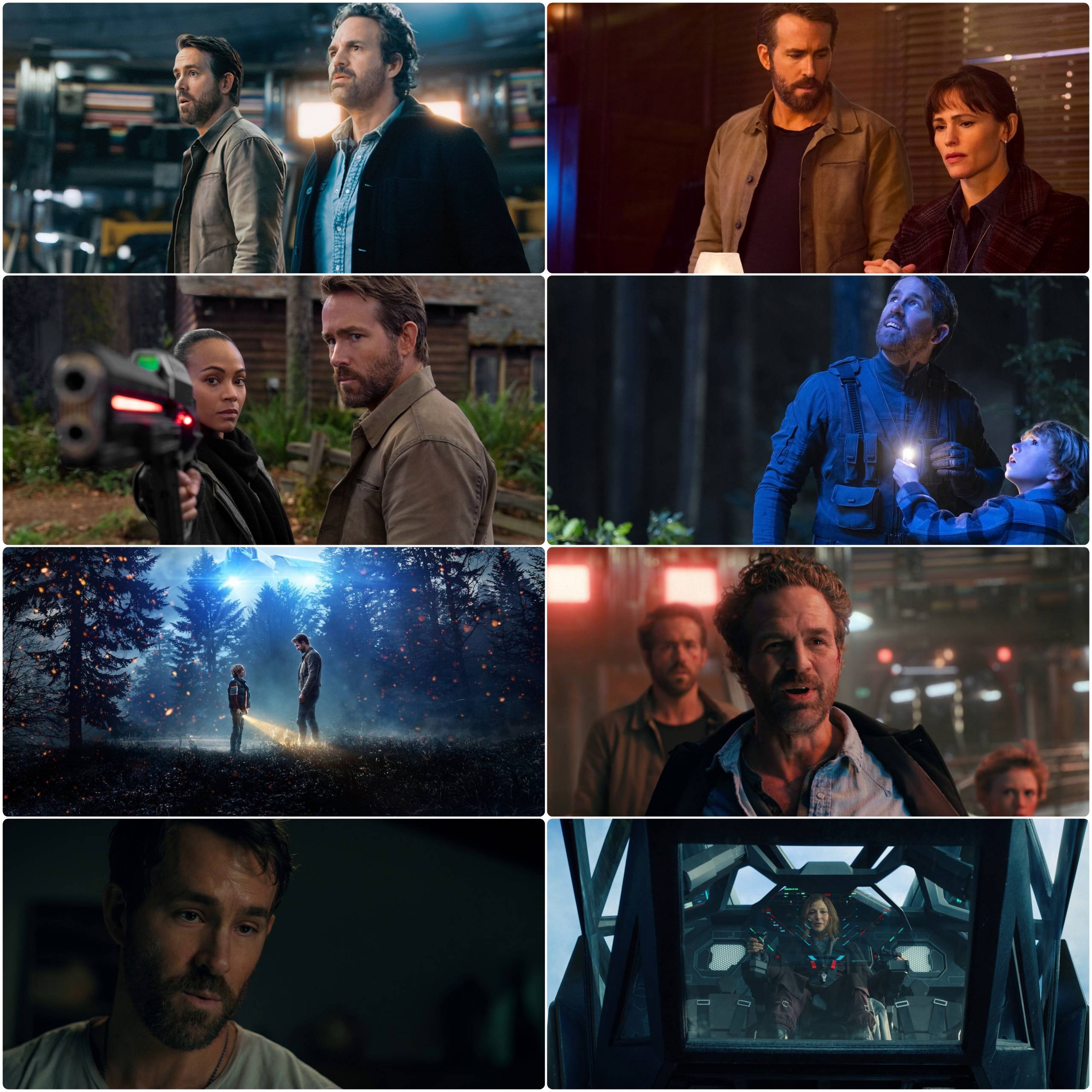 The Adam Project (2022) (Hindi + English) Dual Audio Hollywood Movie HD ESub Screenshot