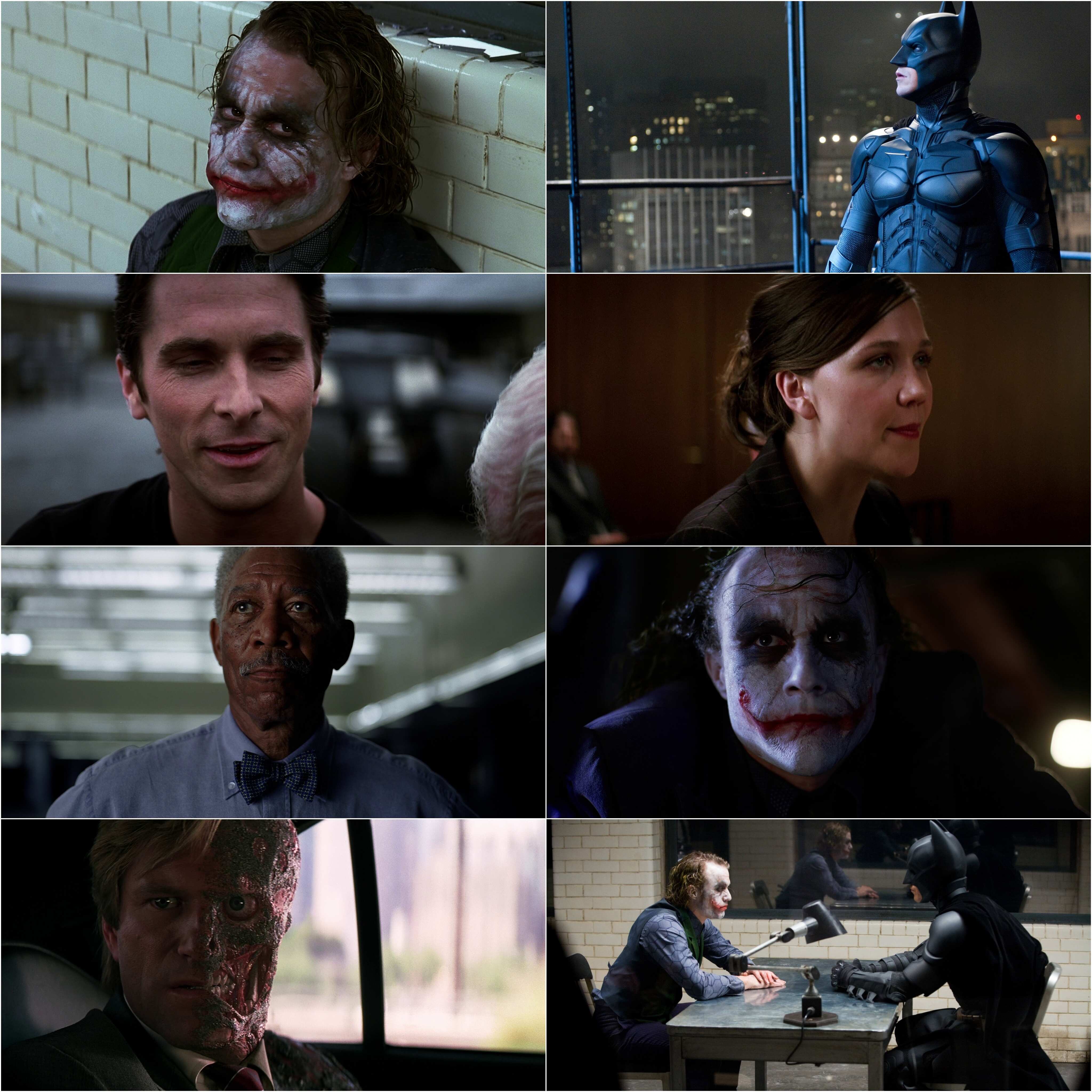 The Dark Knight (2008) (Hindi + English) Dual Audio Hollywood Movie BluRay HD ESub Screenshot
