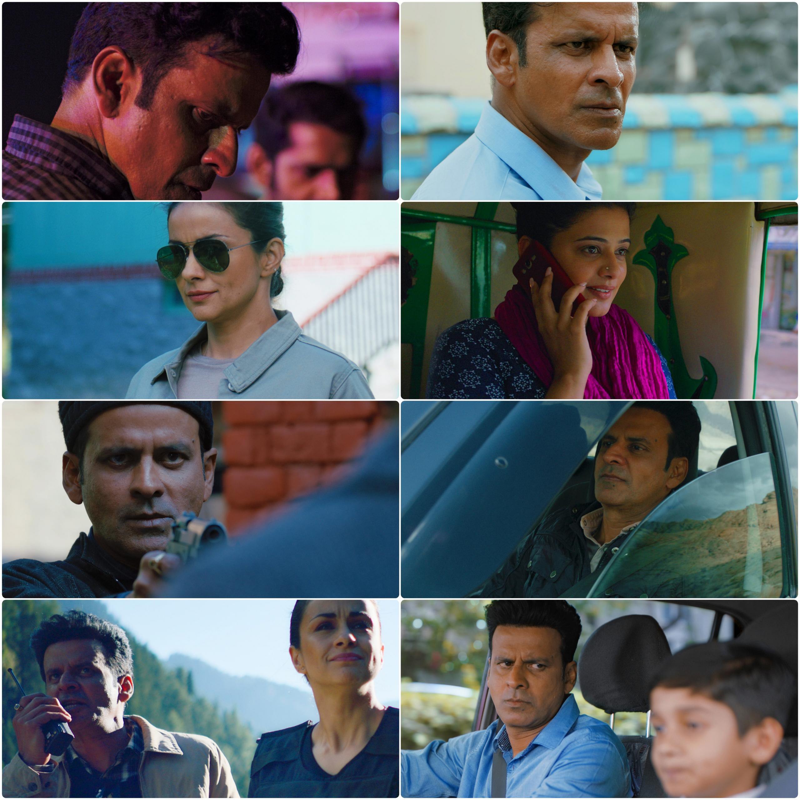 The Family Man S02 (2021) (Hindi + English) Dual Audio Completed Web Series HEVC ESub Screenshot