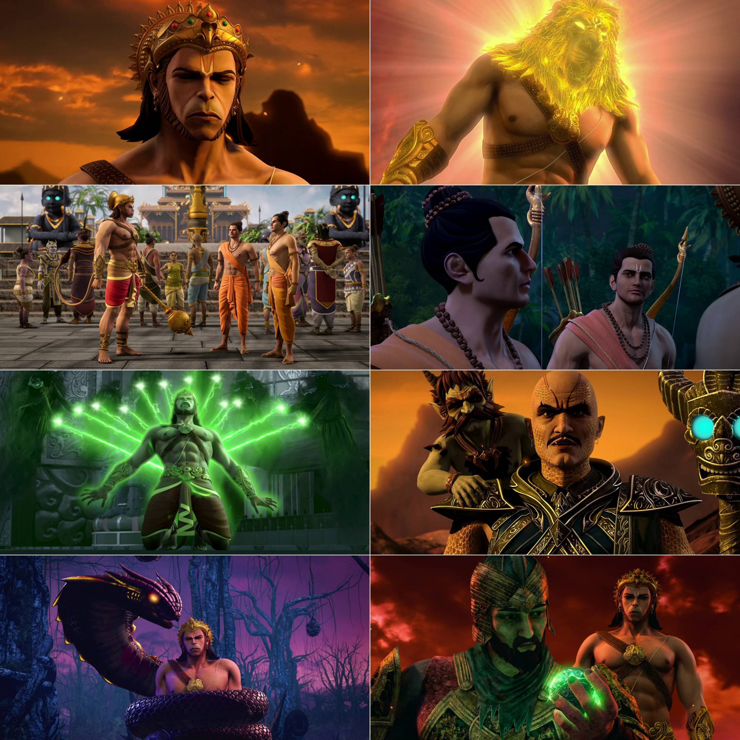 The Legend of Hanuman S05 (2024) Hindi Animation Completed Web Series HEVC ESub Screenshot