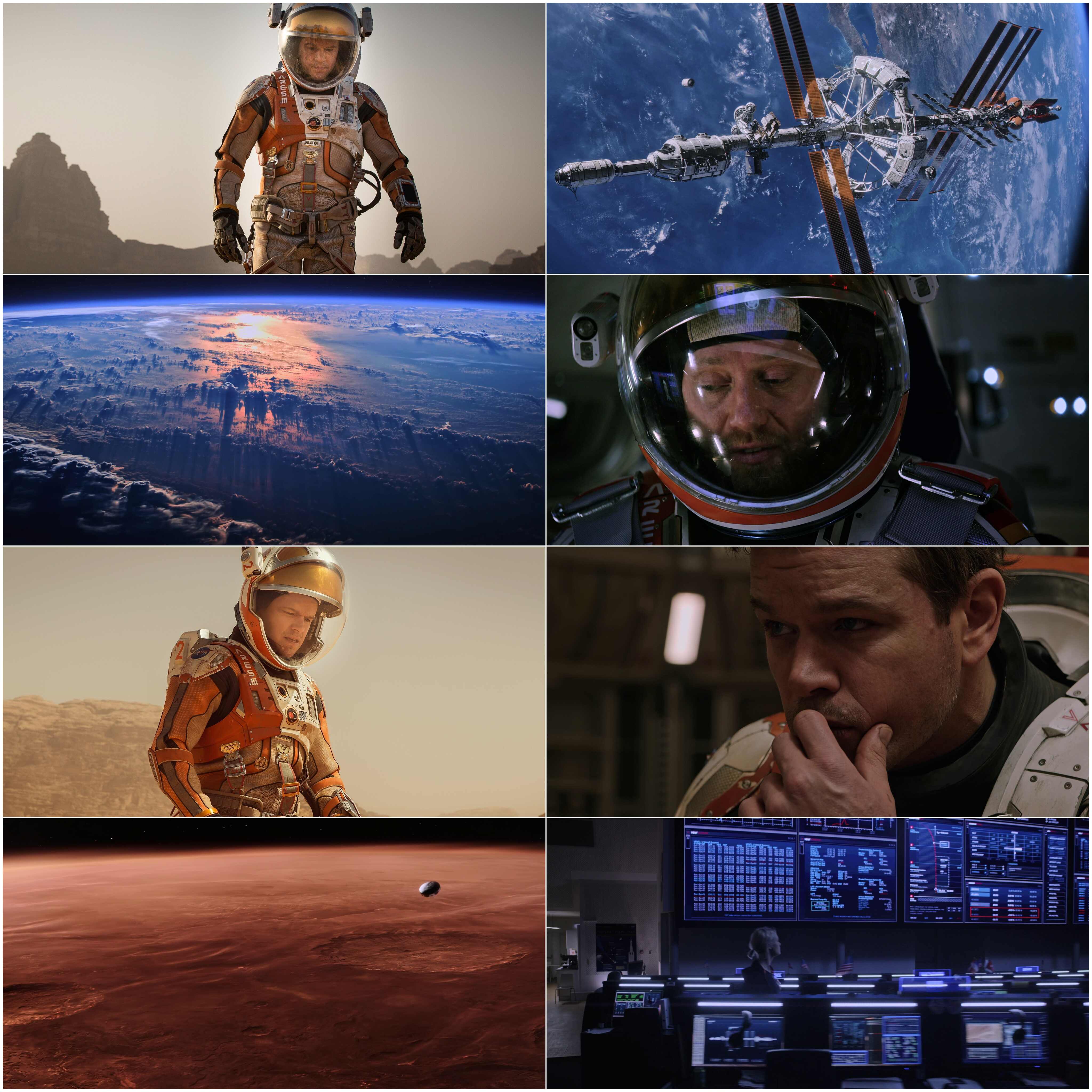 The Martian (2015) (Hindi + English) Dual Audio Hollywood Movie BluRay HD ESub Screenshot