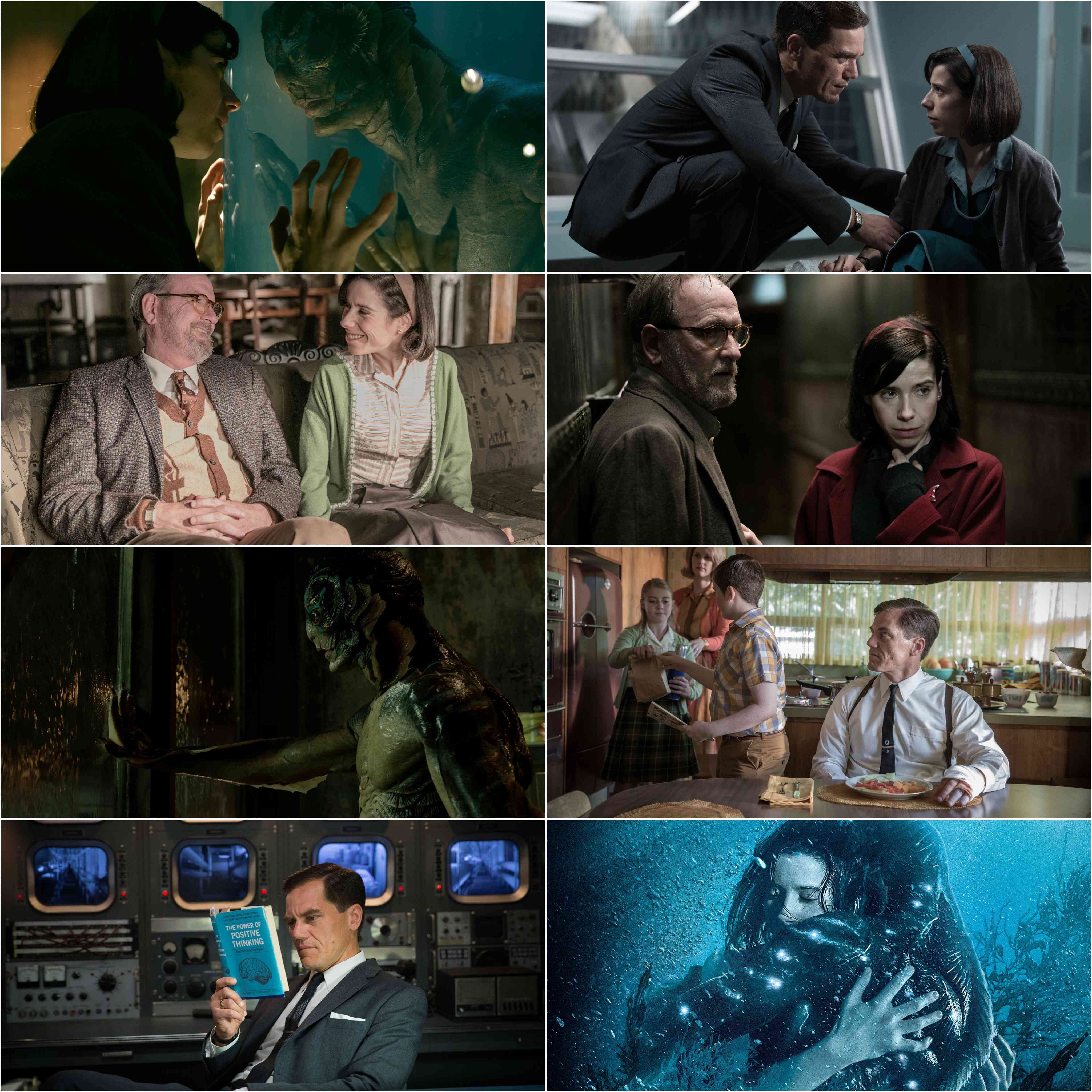 The Shape of Water (2017) (Hindi + English) Dual Audio Hollywood Movie BluRay HD ESub Screenshot