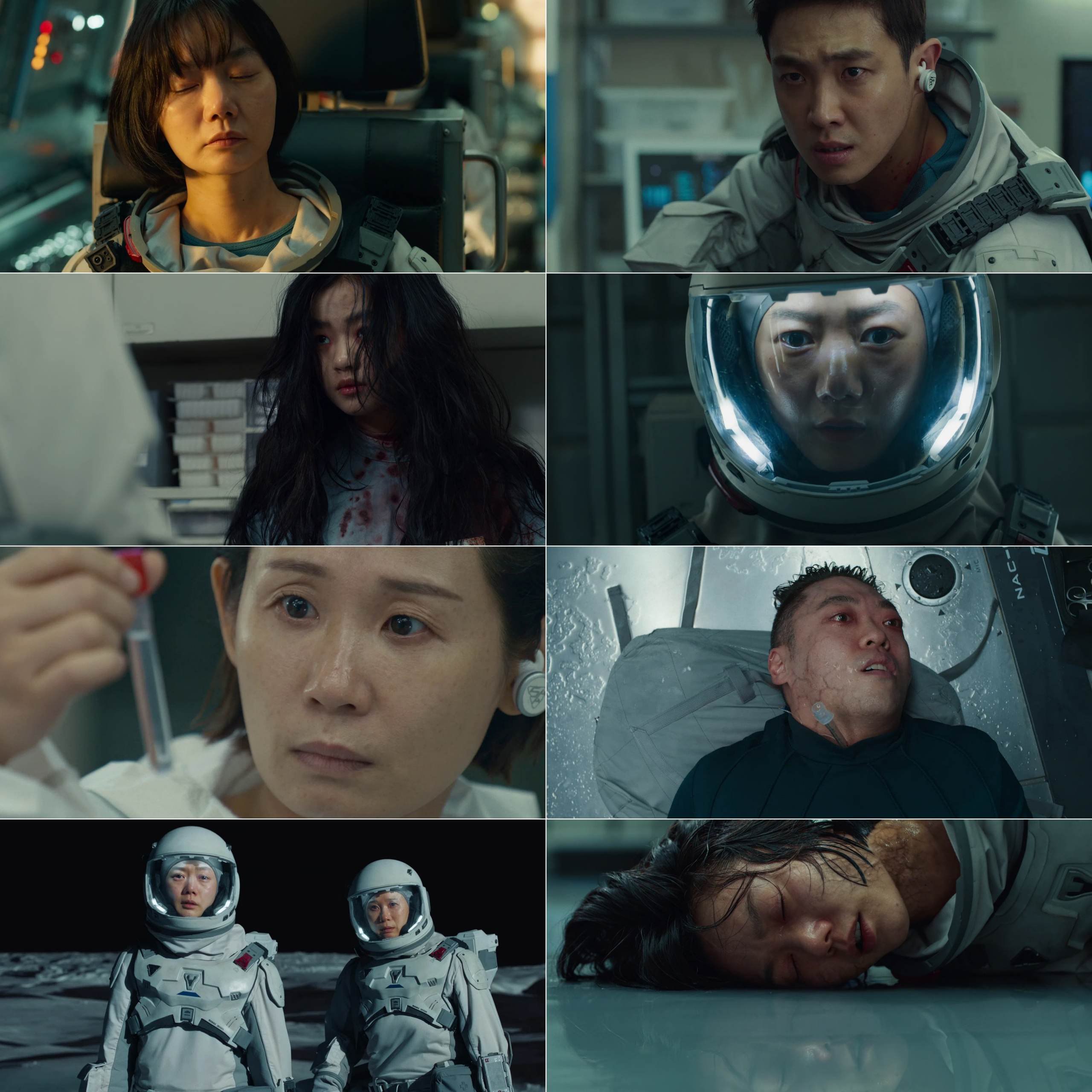 The Silent Sea S01 (2021) (Hindi + English) Dual Audio Completed Web Series HEVC ESub Screenshot