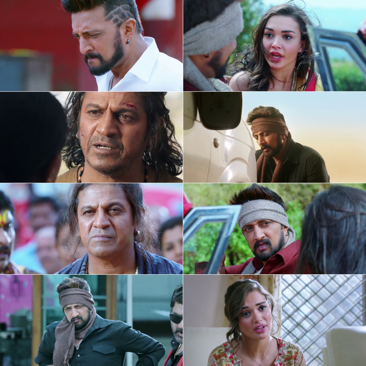The Villain (2018) (Hindi + Kannada) Dual Audio UnCut Movie HD ESub Screenshot