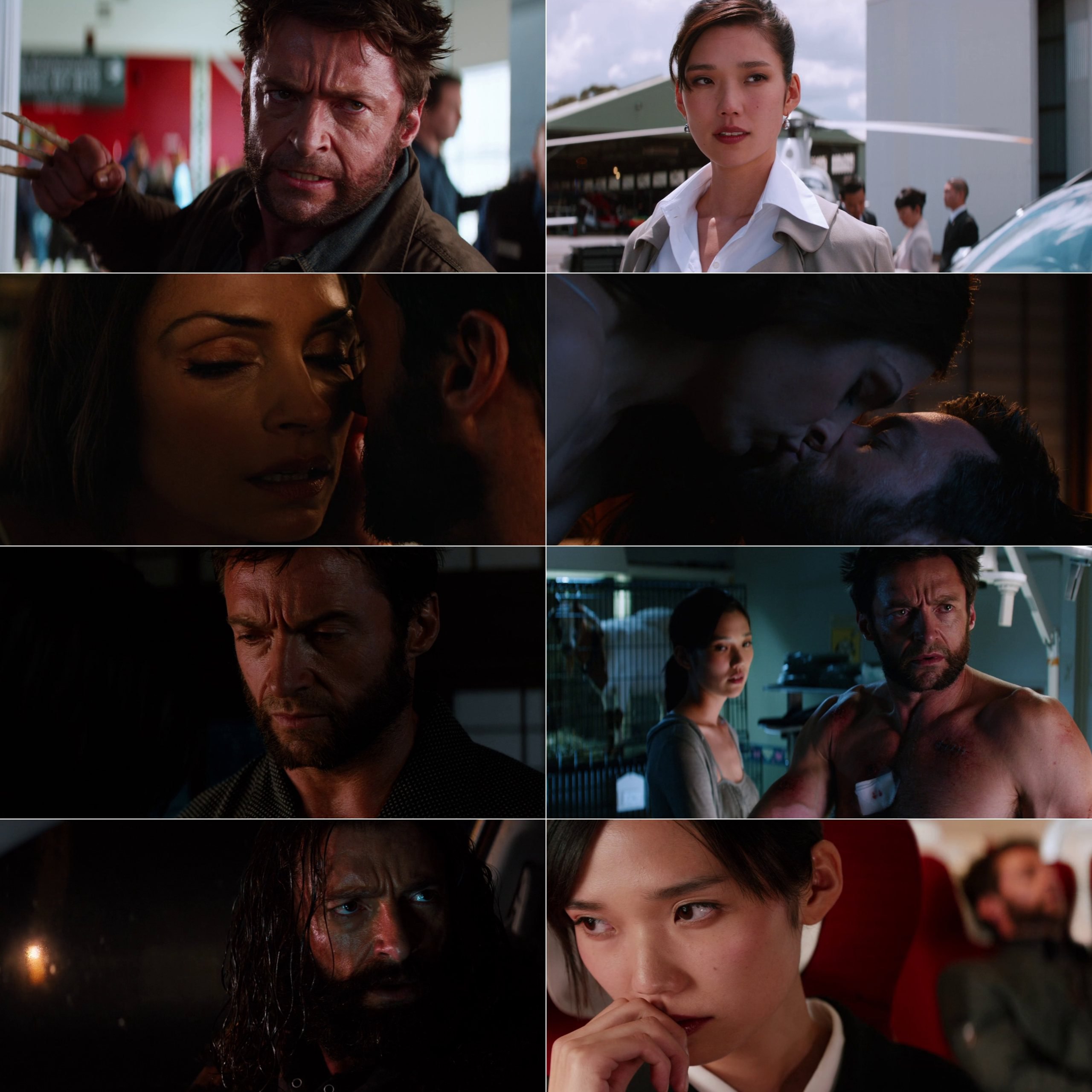 The Wolverine (2013) (Hindi + English) Dual Audio Hollywood Movie BluRay HD ESub Screenshot