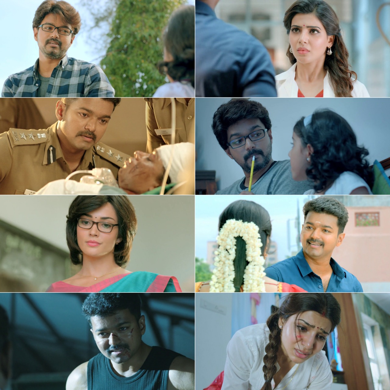 Theri (2016) (Hindi + Tamil) Dual Audio UnCut Movie HD ESub Screenshot