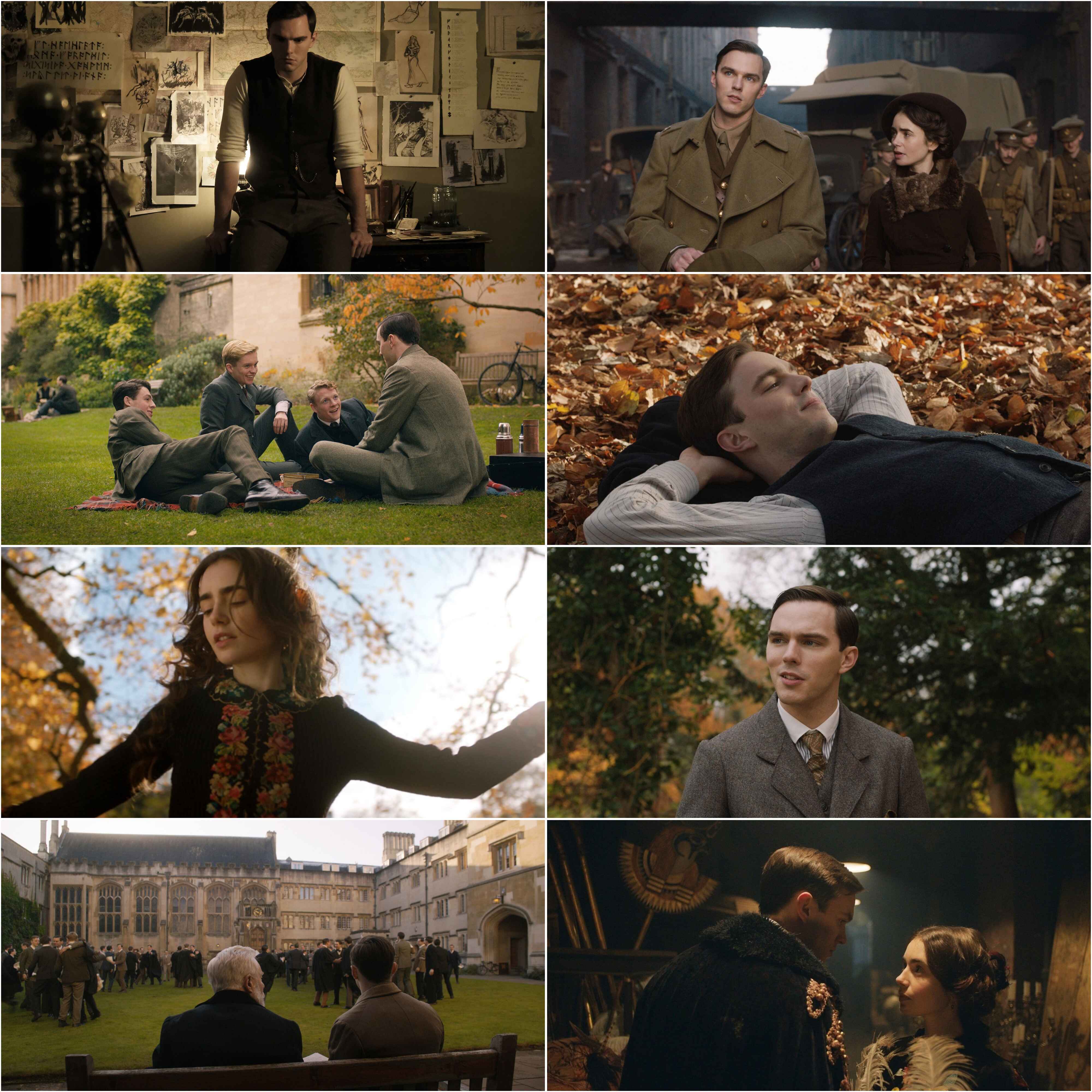 Tolkien (2019) (Hindi + English) Dual Audio Hollywood Movie BluRay HD ESub Screenshot