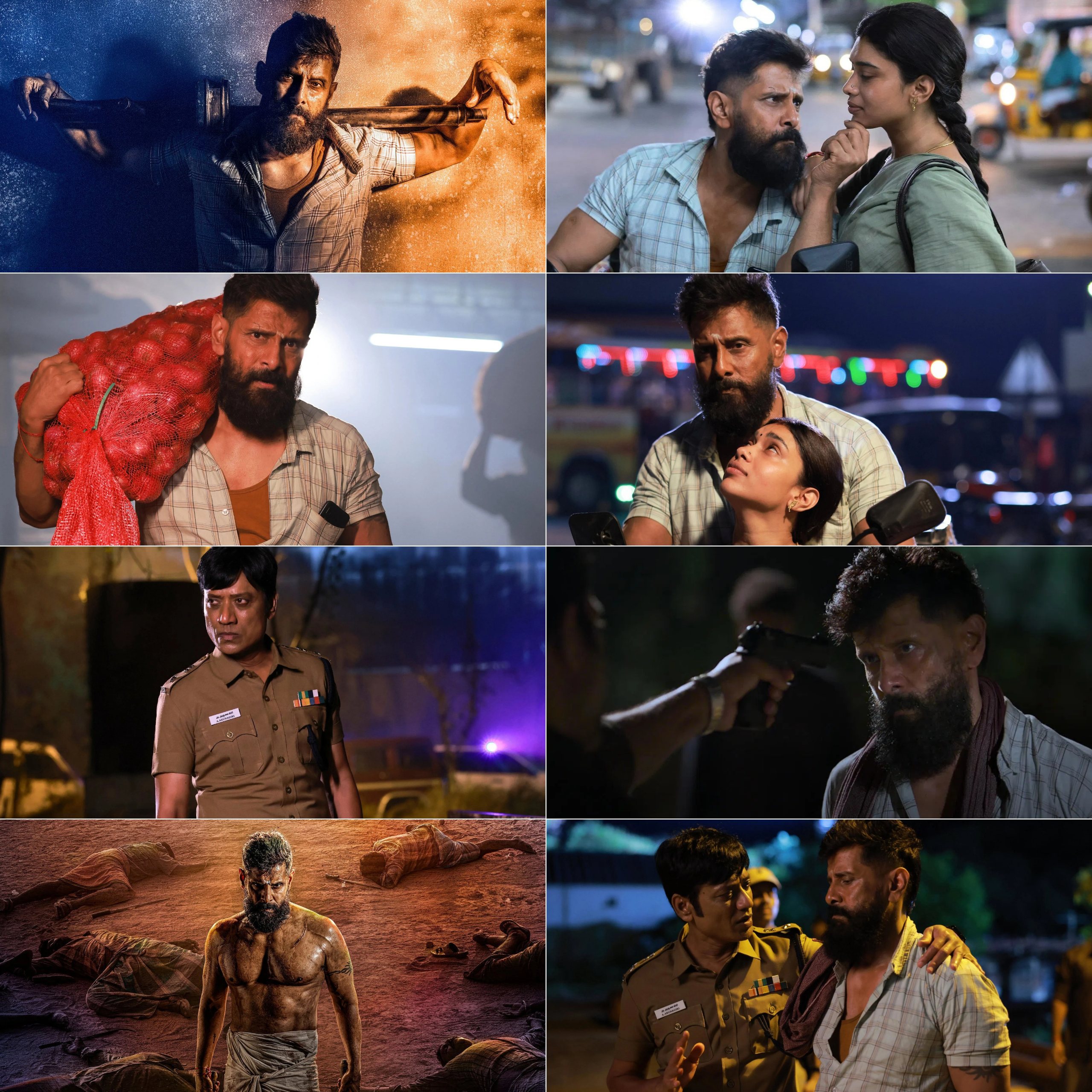 Veera Dheera Sooran - Part 2 (2025) (Hindi + Tamil) Dual Audio UnCut South Movie HD ESub Screenshot
