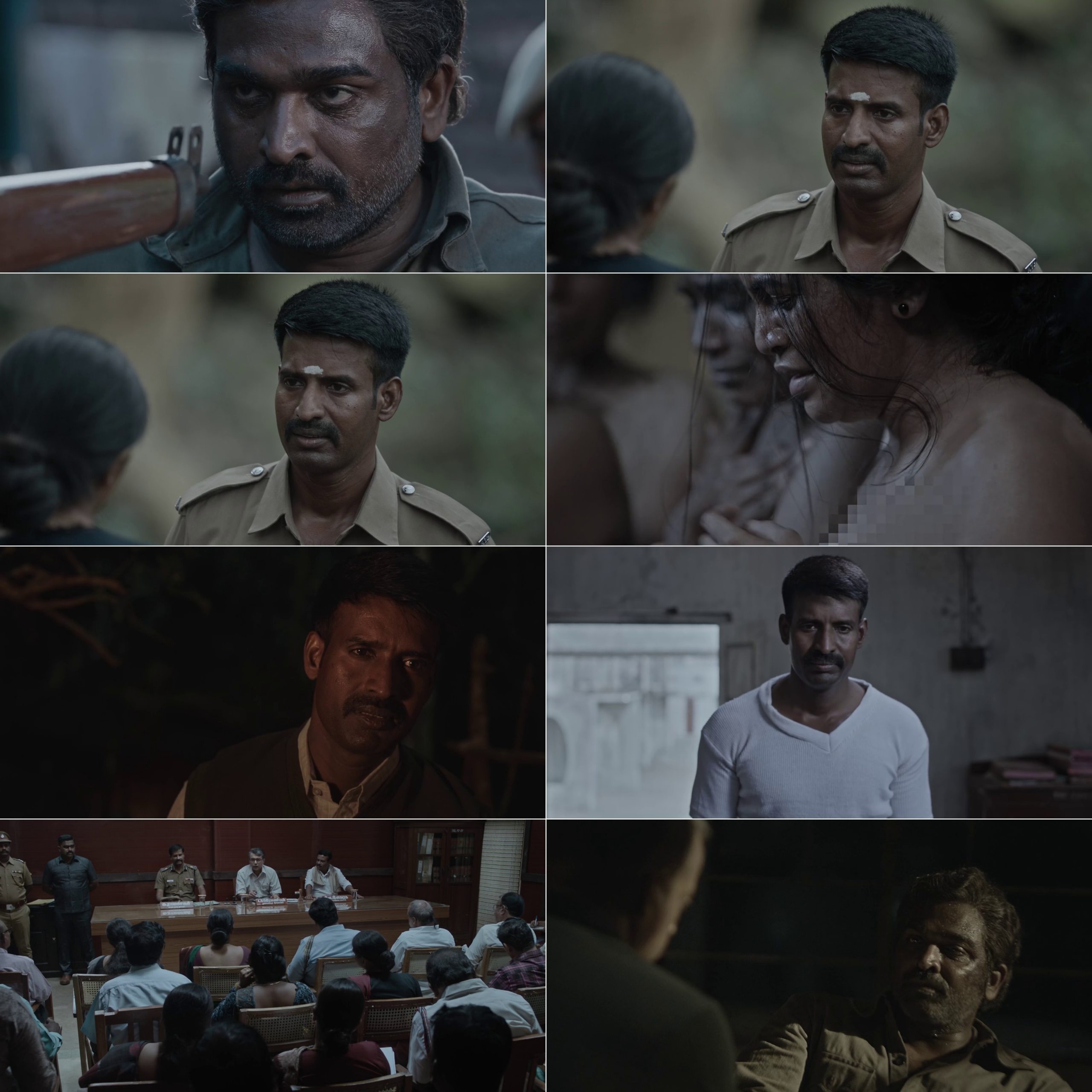 Viduthalai Part 1 (2023) (Hindi + Tamil) Dual Audio UnCut South Movie HD ESub Screenshot
