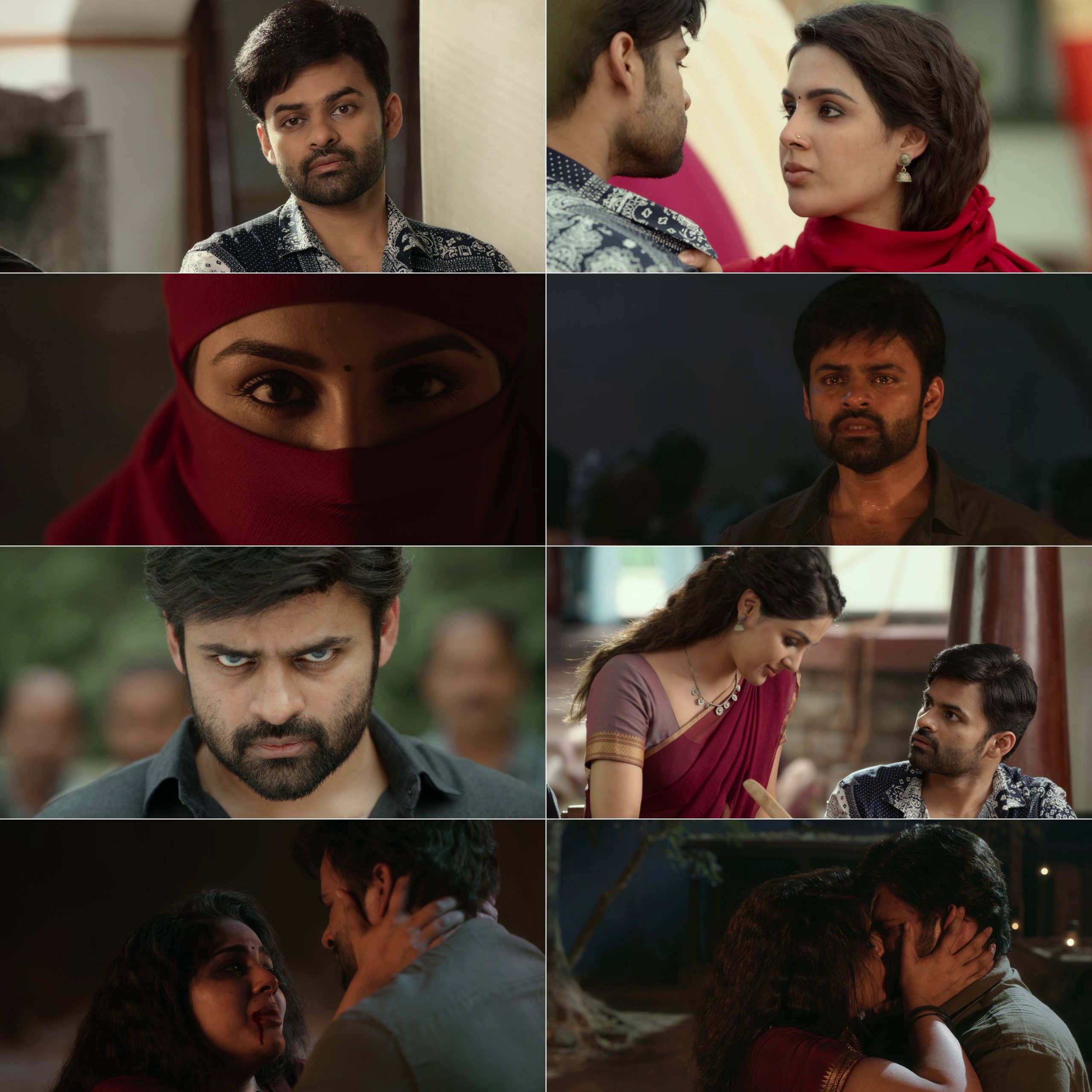 Virupaksha (2023) (Hindi + Telugu) Dual Audio UnCut South Movie HD ESub Screenshot