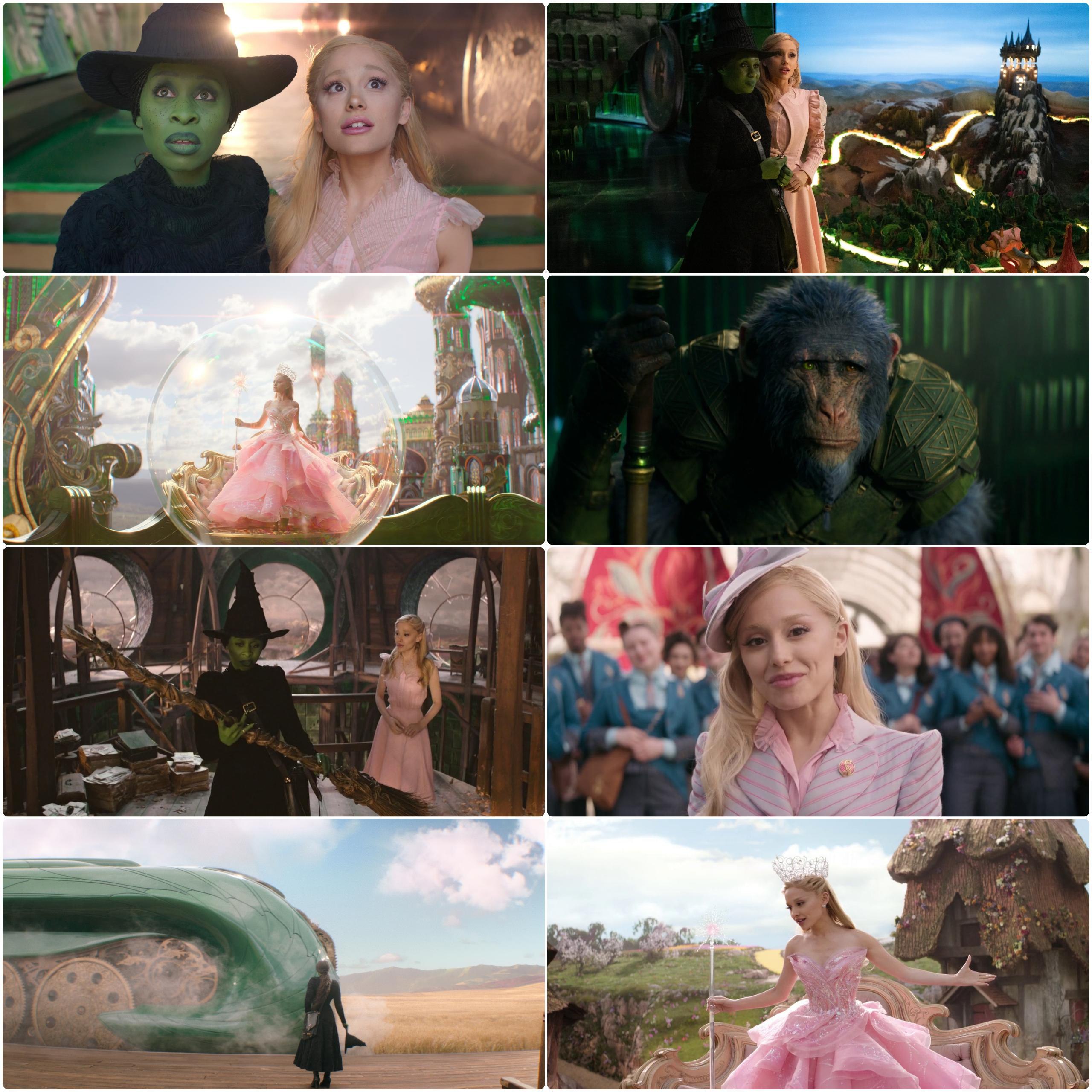 Wicked (2024) (Hindi + English) Dual Audio Movie HD ESub Screenshot
