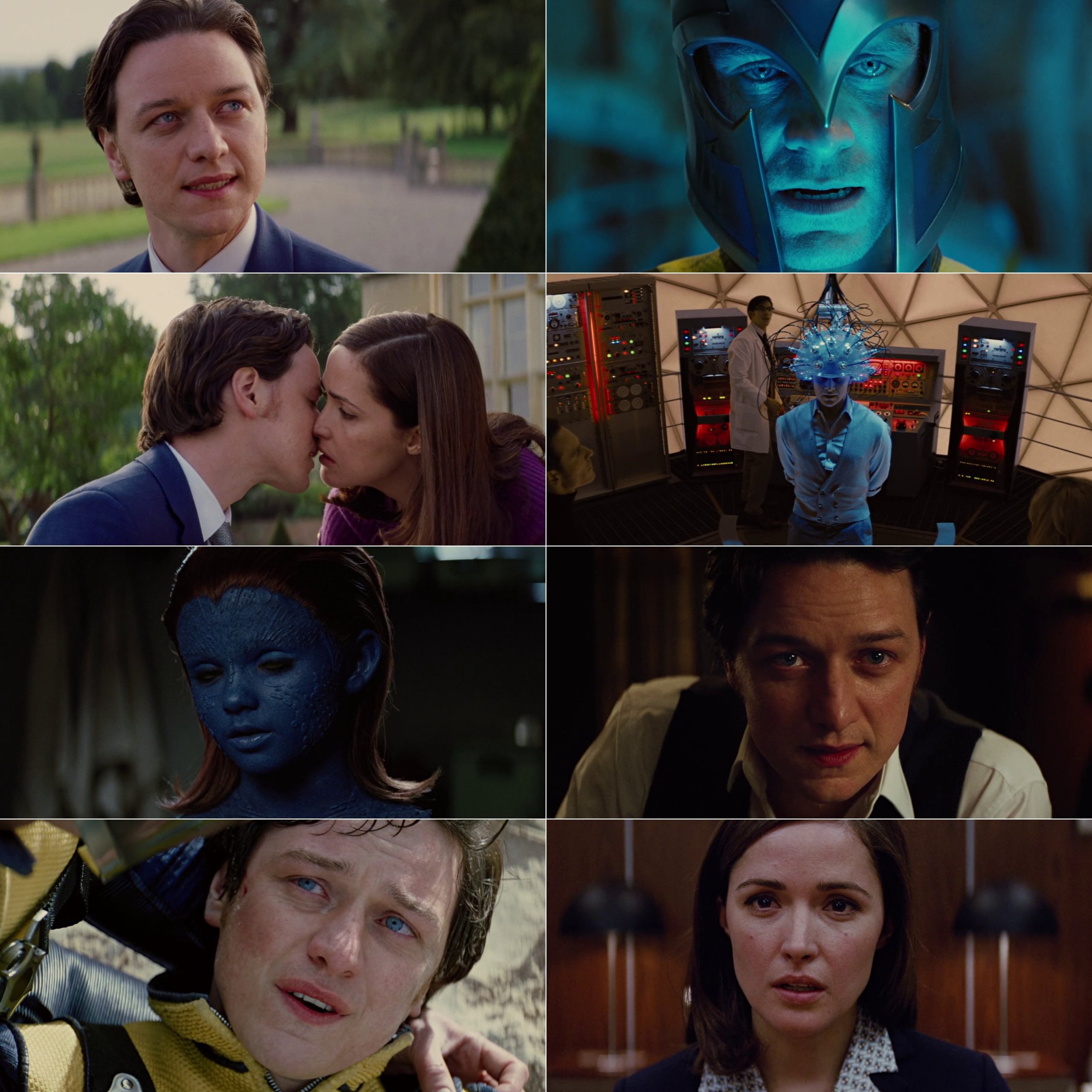 X-Men - First Class (2011) (Hindi + English) Dual Audio Hollywood Movie BluRay HD ESub Screenshot