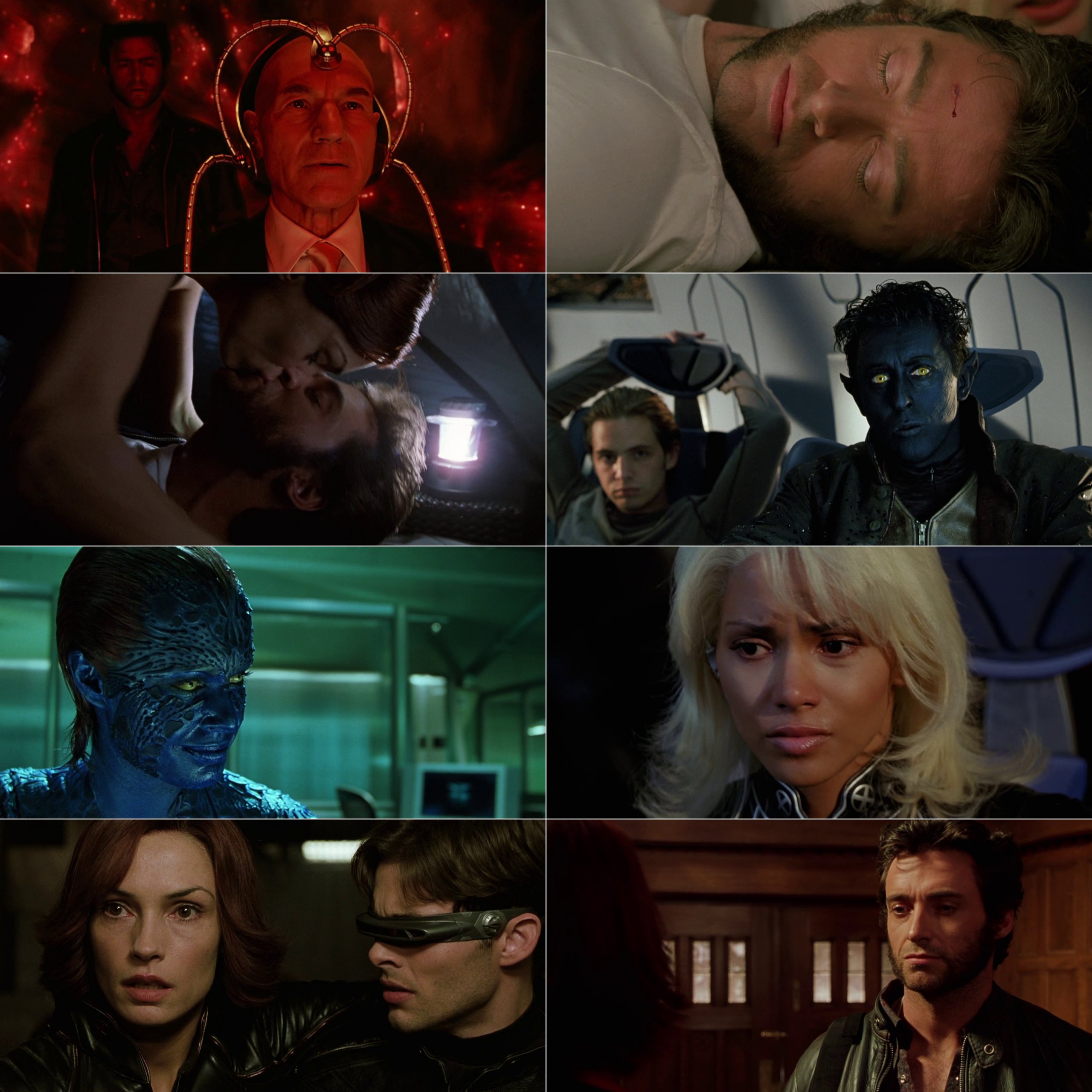 X2 - X-Men United (2003) (Hindi + English) Dual Audio Hollywood Movie BluRay HD ESub Screenshot