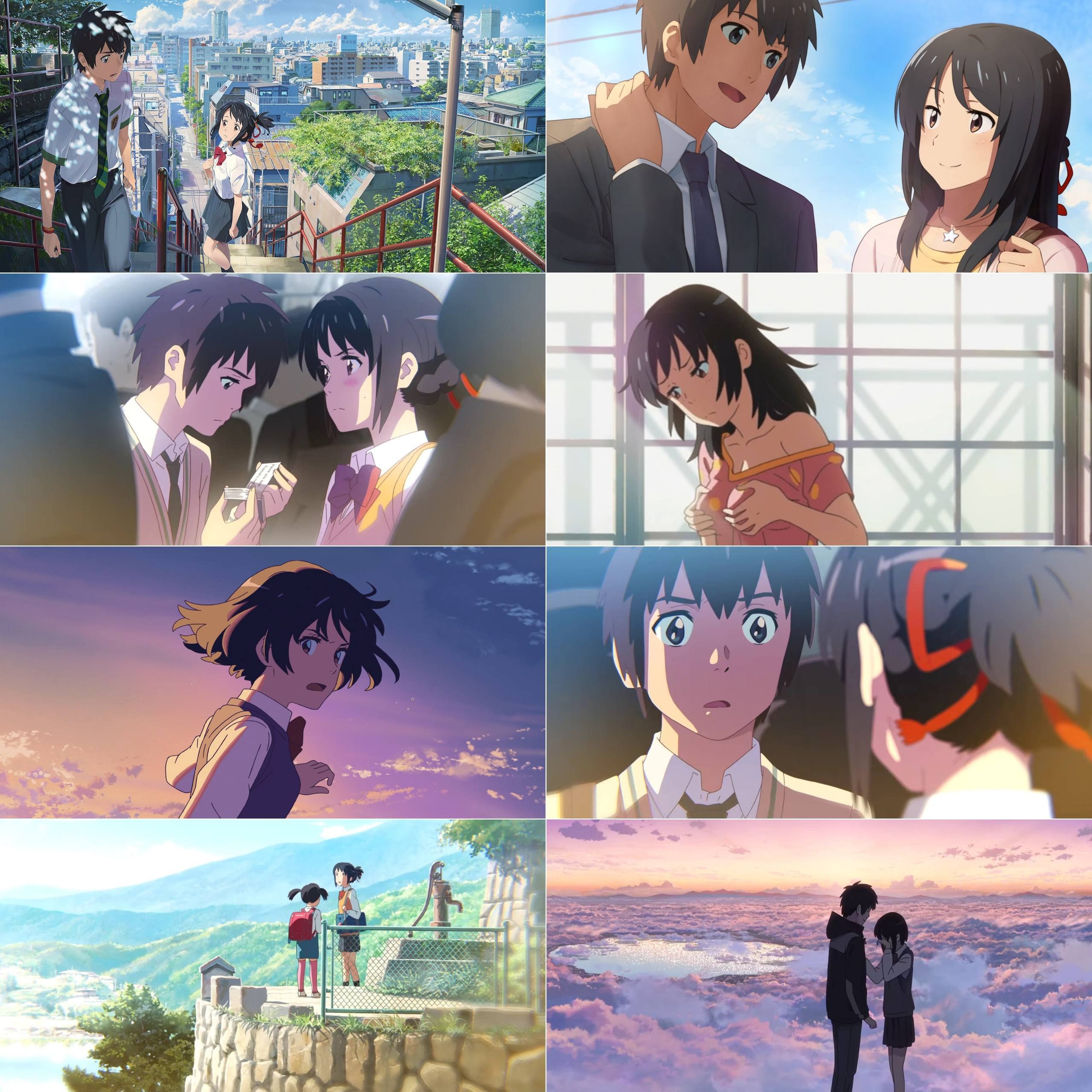 Your Name. (2016) (Hindi + English) Dual Audio Japanese Animated Movie BluRay HD ESub Screenshot